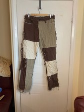 Ermattet London Patchwork Denim Boyfriend Jeans Gr. w30 NEU keine Tags