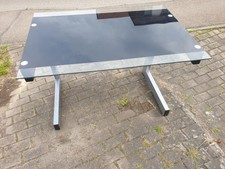 Glasschreibtisch  70 cm x 100 cm
