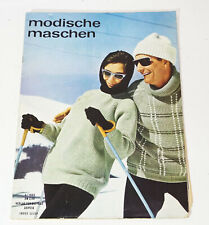 Modische Maschen 4 / 1963 Schnittmusterbogen DDR