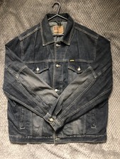 Diesel Herren Dark Denim Jacke Made in Italy große TOP Zustand