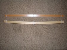 3 Ersatzlatten Lattenrost Federleisten Caravan Boot Bett ca. 66,2 x 2,5 x 0,9 cm