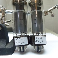 Matched Mullard Blackburn EL34 - Xf2 B3J4 Same Code NOS OO-Getter 6CA7 02