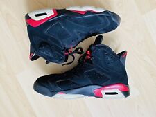 ‼️WOW NIKE AIR JORDAN 6 RETRO BLACK VARSITY RED 2010 MJ RARE NEU NEW US 10 EU 44