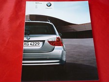 BMW 3er E91 Touring 320i 325i 330i 320d 330d Prospekt Brochure Depliant von 2005