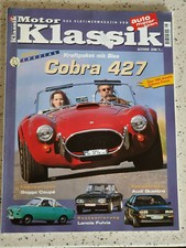 Motor Klassik 8/2000 Cobra 427 Lancia Fulvia Goggo Coupe Audi Quattro