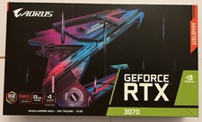 GIGABYTE GeForce RTX 3070 Aorus MASTER 8‎GB GDDR6 Grafikkarte OVP