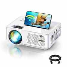 Bomaker Wifi Wireless Mini LED Projektor C9 Heimkino Beamer 1080P iOS/Android
