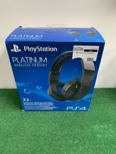 PS4 Kopfhörer Ohne Kabel PLATINUM PLAYSTATION EAN 711719812753