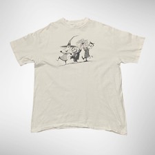 Nightmare Before Christmas Lock Barrel & Schock Single Stitch 90s T-Shirt Herren XL