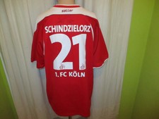 1.FC Köln saller Trikot 2003/04 + Nr.21 Schindzielorz + Handsigniert Gr.XXL TOP
