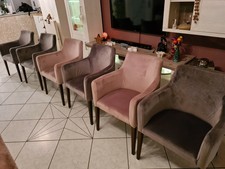 Esstischstühle Samt 6 Stück von Kare Design -Neuwertig 