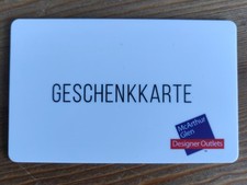 Geschenkgutschein Designer Outlet MC Arthur Glen im Wert von 100,- Euro