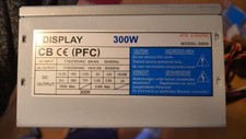 "Display" 300W Computer PC Netzteil ATX Power Supply PSU !!DEFEKT!!