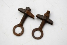 Paar Vintage Fahrrad Feste Rad/Track Ketten Tug/Spanner/Versteller