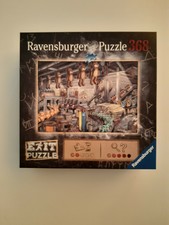 Ravensburger  Exit Puzzle "Spielzeugfabrik" 368 teile,neuwertig und vollständig