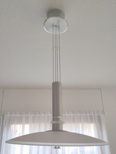 Wohnzimmerdeckenlampe Glass/Edelstahl