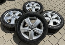 4 X ALUFELGEN FELGEN 17" VW T5 T6 THUNDER 7H0601025H 7x17 ET55 TOP FREIHAUS
