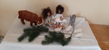 Egli Figurensammlung Weihnachten Josef/Maria/Jesuskind/Ochse/Esel/Schafe