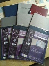 9 Bewerbungsmappen Neu u. Gebraucht, 3seitig aufklappbar verschiedene Farben