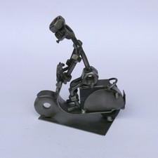 Roller Scooter Schraubenmännchen Motorroller Schreibtisch Deko Sammler