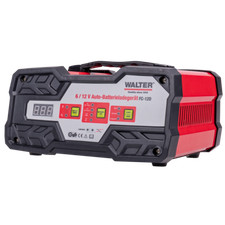 WALTER Auto-Batterieladegerät mit Starthilfe 6V/12V 12A Schnelladen