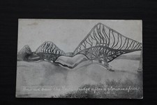 Postkarte "Forth Bridge nach einem glorreichen Spree" wackelige Brücke Schottland nicht verbuchte