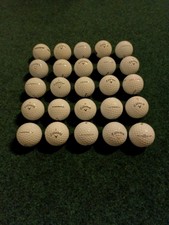 25 CALLAWAY MIX LAKEBALLS / GOLFBÄLLE - QUALITÄT AAAA - WIE NEU...