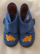 Superfit Hausschuhe Junge hellblau Gr 25 Flugzeuge 