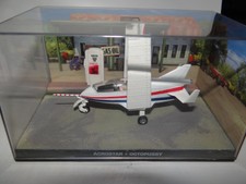 DIORAMA JAMES BOND 007 ACROSTAR FLUGZEUG OCTOPUSSY MODELLAUTO 1:43 SAMMLER MODEL