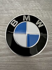 Original BMW Emblem Plakette Ø 74MM (51147463715) für Hecklappe/Kofferraum! TOP!