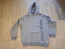 Pikeur Sports Herren Kapuzenpullover / Kapuzensweater / Hoodie XL grau Ben