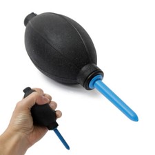 MMOBIEL Staubgebläse-Entferner Reiniger Luftpumpenbirne mit Ventil und Metalldüs