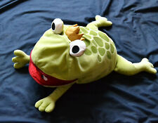 IKEA Plüschtier Kissen FROSCH Froschkönig MINNEN GRODA mit Geheimfach TOP NEUw