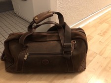 Baron weekender Reisetasche Luxus Nubuk Leder braun