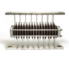 Hochleistungs-Glimmer-Kondensator Richard Jahre, 0.14 µF, 500V / 500 kHz, 460A