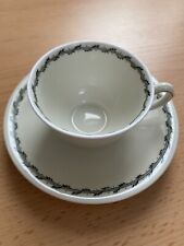 Moccatasse Espressotasse Weimar Porzellan Apart Vintage Blattranke Wappen Nummer