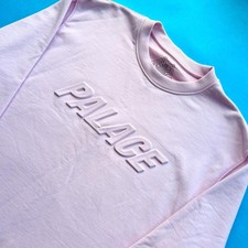 Palace Ebossed Logo Pullover Größe Large