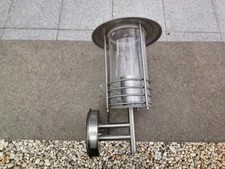 3x Außenleuchten Edelstahl mit und ohne Bewegungsmelder 