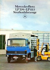 244957) Mercedes LKW LP 709 LP 1113 Prospekt 08/1980