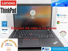 Lenovo Thinkpad T480s i7 8650U 1,9 GHz 16GB RAM 512GB SSD IPS TOUCHSCREEN (707)