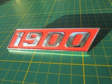 Emblem "1900" Logo Schriftzug Opel Oldtimer Rekord C Kofferraum