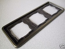 KOPP Abdeckrahmen 3-fach Rahmen VISION NOBLESSE OBJEKT 3000 bronze-metall UP