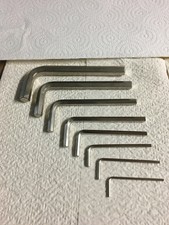 Inbussschlüssel satz     2 - 8  mm lose ohne OVP   +  zugabe 10mm
