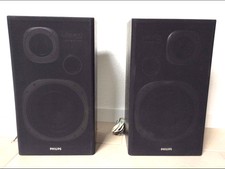 2 Philips Lautsprecher Boxen LSB 400 20 Watt