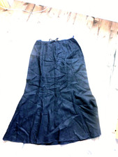 C&A Leinenrock Leinen Rock  Gr. 40 schwarz