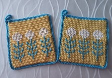 1 Paar Topfhandschuhe, Handarbeit,  neu 