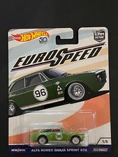 2017 HOT WHEELS PREMIUM EURO SPEED ALFA ROMEO GIULA SPRINT GTA CAR CULTURE