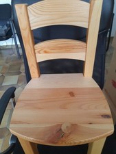 Kinderstuhl Massivholz aus Kiefer (nicht montiert)