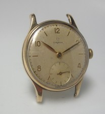 1940er Omega 9ct Gold Herrenuhr