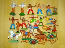 DDR Indianer Figuren, im Konvolut 
